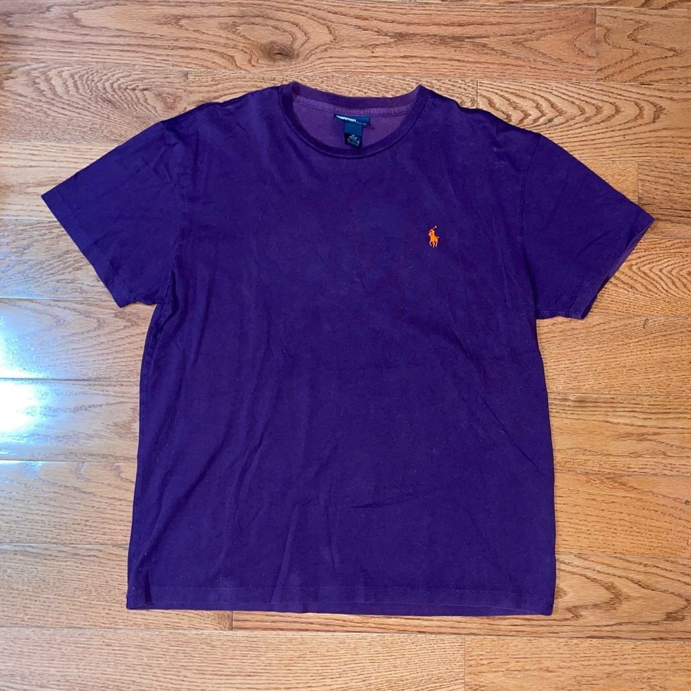 Polo Ralph Lauren Purple T-Shirt - Size Medium